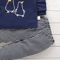 thumbnail image 4 of HCNTES Toddler Baby Boy Loungewear Clothes Kids Soft Warm Spring Fall Winter Outfits for Little Boys Pajamas Sleepwear Outfits Set(Navy,1-2 Years), 4 of 6