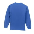 thumbnail image 3 of Port & Company - Long Sleeve Essential Pocket Tee Pc61lsp - Royal - M, 3 of 3