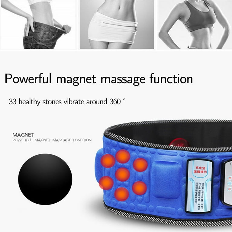 X5 Vibration Full Body Belt Abdominal Massager Electric Waist Fat Burning Slimming  Belt Weight Loss Equipment
