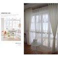 thumbnail image 4 of Rideau de Fenêtre Brodé Mode Voile Rideau Transparent pour Décoration Intérieure, 4 of 6