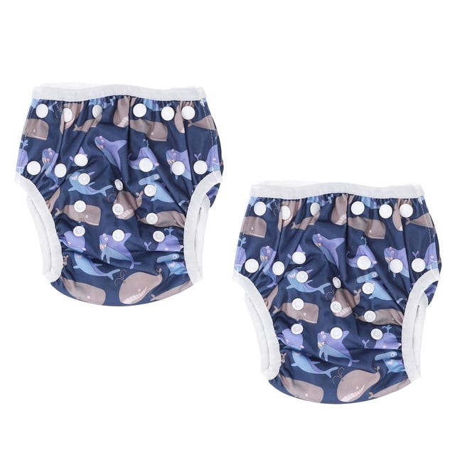 Pañal De Natación Para Niños Pequeños, Pantalones De Pañales De Natación Para Bebés, Lavables, A Prueba De Fugas, Agradable Para La Piel, Transpirable Para Clases De