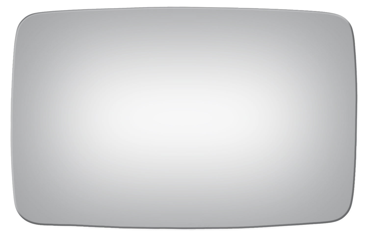 Burco Side View Mirror Replacement Glass - Clear Glass - 3021