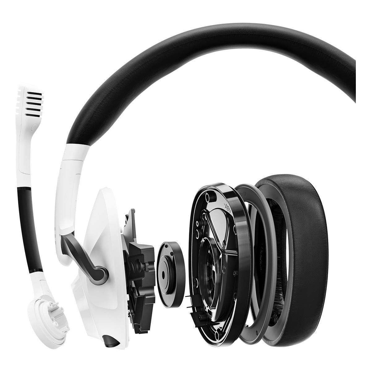 EPOS Audio Wired H3 Closed Acoustic Gaming Headset (Ghost Snow)