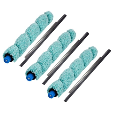 Dxyue 2 Pz Soft Main Roller Brush Per ILIFE Shinebot W400 Robot Aspirapolvere Patte Di Ricambio