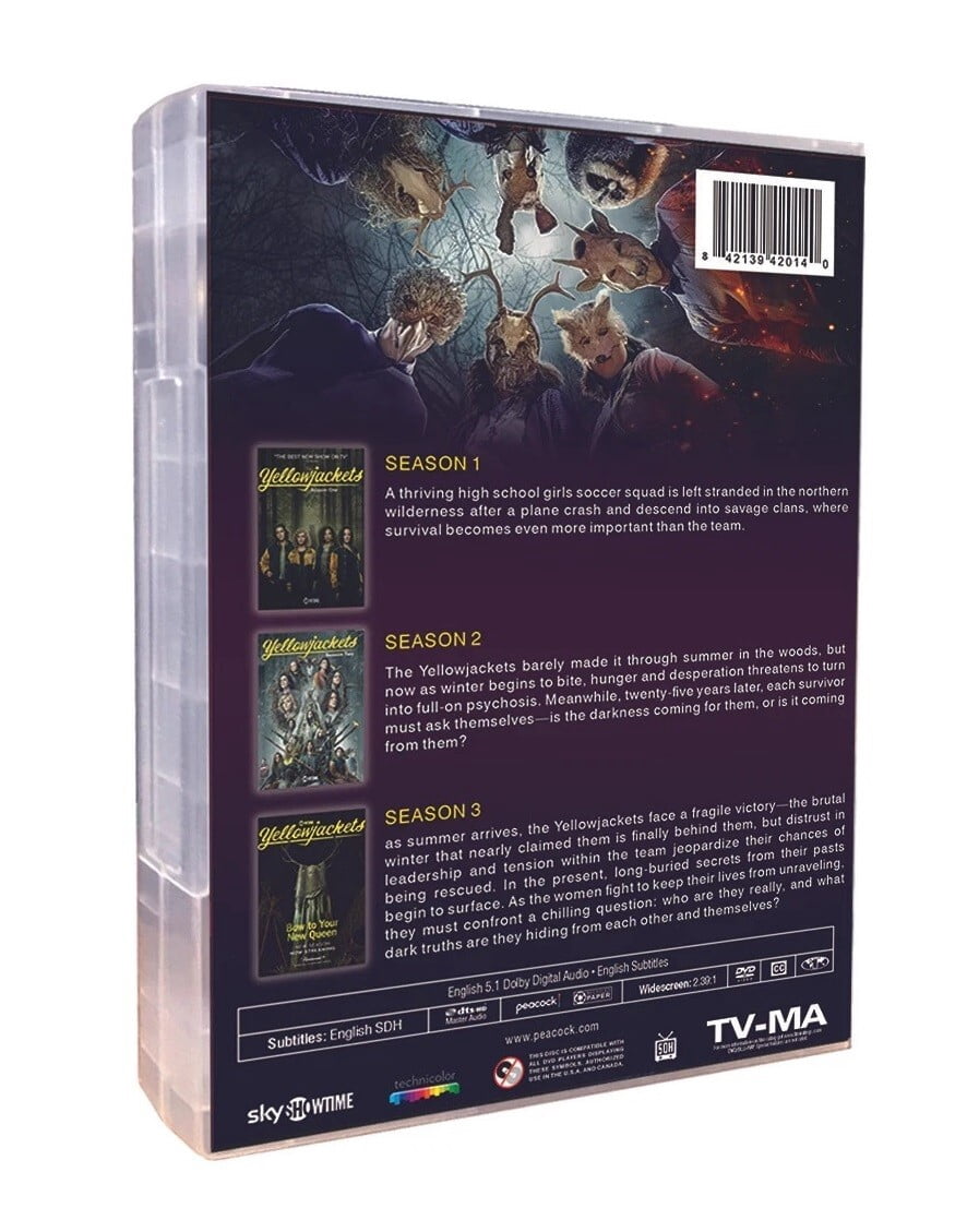 Yellowjackets Complete Series Season 1-3 (DVD)