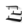 thumbnail image 1 of 3 Repisas Flotantes Madera Minimalista Muebles Hogar Decorar NEGRO, 1 of 4