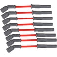thumbnail image 1 of MSD 32819 Super Conductor Spark Plug Wire Set, Red, 1 of 9