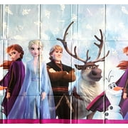 Disney Frozen Princess Elsa Anna Olaf & More Waterproof Party Tablecover - 54" X 84"