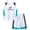 Blue, variant on Outfits for Boys Youth Sports T-Shirt Jersey Boys Girls Gradient Basketball Uniform Set Purple,2-3 Years