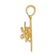 thumbnail image 2 of 14k 3-D High-Wing Airplane Pendant D1226, 2 of 2