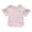 Pink, variant on Shadoumai Toddler Girl Shirts 4t Cartoon Print O Neck Shirt Short Sleeve T Shirts Cute Oversized Tops Kids Summer Clothing