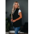 thumbnail image 5 of Kindra Oversized Vest - Black, 5 of 5