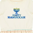 thumbnail image 4 of Inktastic Happy Hanukkah with Menorah Girls Toddler Dress, 4 of 5