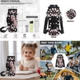 thumbnail image 6 of Pzuqiu Cherry Blossom Axolotl Kids Backpack for School Girls 8-12 4pcs School Backpacks Sets with Lunch Bag Pencil Case 17 Inch Bookpack with Shoulder Strap Camping Bacpack for Teens, 6 of 7
