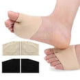 thumbnail image 2 of Cojín de antepié Almohadillas de silicona para zapatos Plantillas ortopédicas Hombres Mujeres Medias plantillas gruesas y cómodas Separador de dedos Productos para el cuidado de los piesEstados Unidos Gao Jinjia LED, 2 of 2