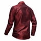 thumbnail image 3 of Camisas Tipo Para Hombre Camisa de moda casual para hombre de primavera Camisa de manga larga de disco de los años 70 para hombre (Red, L), 3 of 4