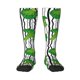 thumbnail image 1 of Fotbe Broccoli 2 Calcetas Divertidas Estampadas para Hombre y Mujer, Calcetas de Algodón hasta la Rodilla para Caminar, Correr, Enfermería y Embarazo, 1 of 6