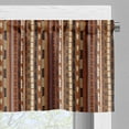 thumbnail image 5 of Ambesonne Tribal Valance & Curtain, Abstract Details Stripes, 55"x30", Multicolor, 5 of 7