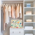 thumbnail image 4 of Yayeee Collapsible Cube Storage Bin with Lid Fabric Closet Decorative Basket with Handles, Cartoon Animals, 4 of 7