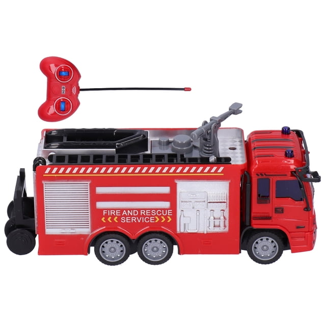 Juguete de Camión de Bomberos, Juega de agua en aerosol Camión de Bomberos Juguete Juego Vehículo Juguetes Camiones de Camión de Bomberos Juguete Realista para Regalos