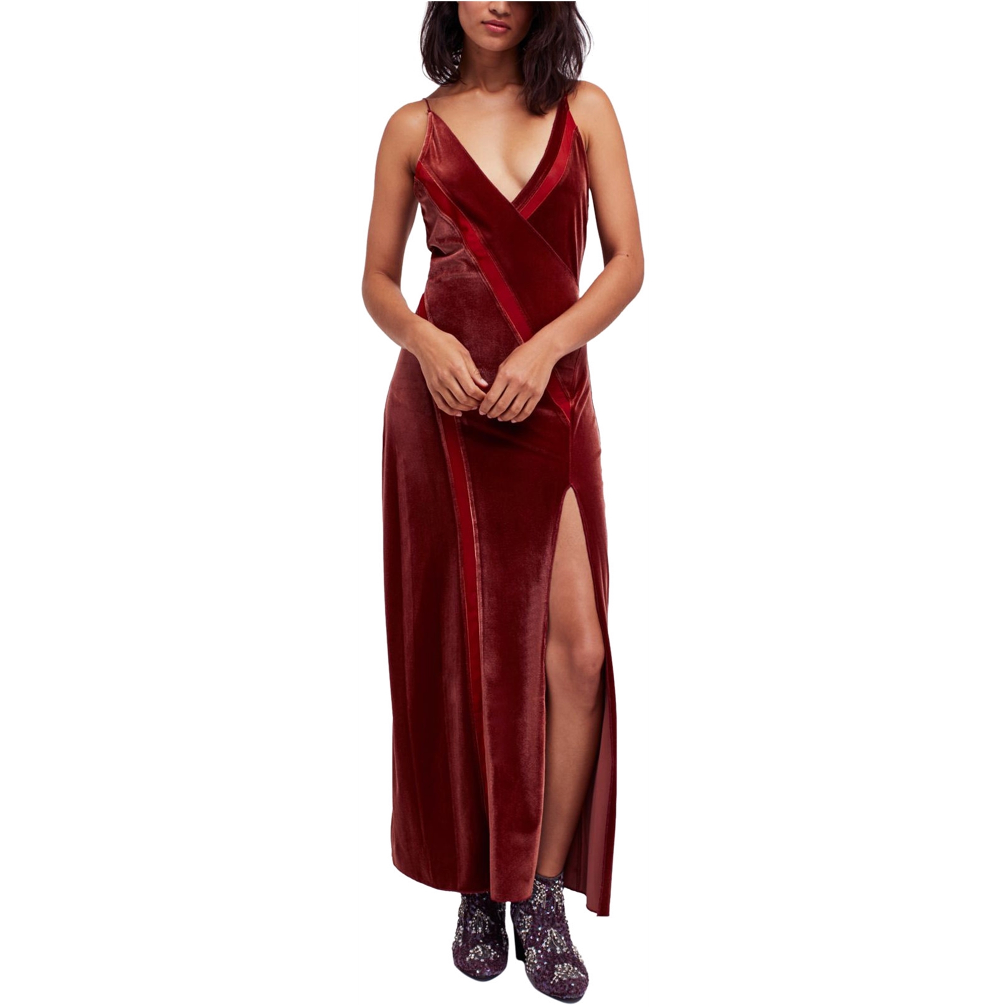 free people velvet dress