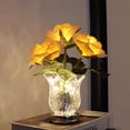 thumbnail image 1 of Rose Night Light Recargable LED Flores Lámpara de escritorio 300mAh Atenuación continua (A) Sywqhk Para estrenar, 1 of 6