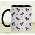 thumbnail image 6 of Inkdotpot Animal 11 Oz Ceramic Coffee Mug Animal Lovers Gift For Friends Best Friends-Black, 6 of 6