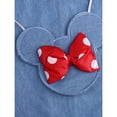 thumbnail image 3 of PENGXIANG Robe de Princesse pour Enfants Bébé Fille Sac de Souris Robe en Denim Robe de Soirée Formelle Vêtements d'Été, 3 of 3