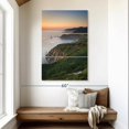 thumbnail image 2 of Elephant Stock Big Sur Ii Wall Art - Vertical Multi Panel Canvas - Hallway Wall Decor - Beach Multi Panel - Gray And Blue Decor By Alan Majchrowicz - 32" x 50", 2 of 4