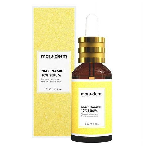 Maruderm Niacinamide 10% + Hyaluronic Acid + Panthenol Skin Care Serum 30 ml