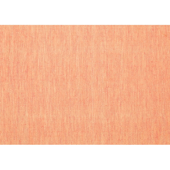 Ahgly Company Indoor Rectangle Abstract Orange Contemporary Area Rugs, 3' x 5'