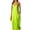 Green, variant on Qiopertar Bohemian Sleeveless V-Neck Backless Dress for Women Boho Print Maxi Dress Casual Vacation Beach Party Off Shoulder Slit, Green 3XL