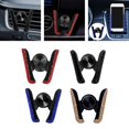 thumbnail image 4 of Becaristey Fashionable Car Phone Holder Decorative Interior Clip for Phone Pad Red 3.35 Inchx3.35 Inch 1Set, 4 of 6
