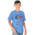 thumbnail image 5 of Freedom Flyer Cool American BMX Biker Crewneck T Shirts Boy Girl Teen Brisco Brands S, 5 of 6