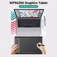 thumbnail image 2 of TFixol WP9625N Graphics Tablet 210*140mm Drawing Area 5080LPI Resolution USB Connection, 2 of 8