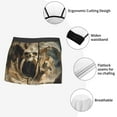 thumbnail image 3 of Honeii Ancient Skull Cave Landscape Print Mens Boxer Briefs Breathable,Boxer Brief for Men, Moisture-Wicking Underwear-Large, 3 of 5