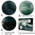 thumbnail image 3 of Designart "Scenic Rocky Beach II" Ocean Floater Framed Wall Art Living Room, 3 of 5