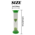 thumbnail image 5 of YIEMEEN Precise Sand Timer for Efficient Time Management Broad Timing Scope Sandglasses for Cooking,Studying, Sports, Gamings, 5 of 12