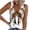 Brown, variant on Raeneomay Off Shoulder Tops for Women Women's Retro Ethnic Style Feather Tassels Printed Sleeveless Tank Tops