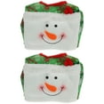 thumbnail image 1 of 2pcs Cajas de tejidos domésticos de Navidad Contenedores de tejidos temáticos Decoración de escritorio, 1 of 5