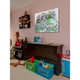 thumbnail image 4 of Marmont Hill "Mouse and Purple Flowers" by Curtis Painting Print on Canvas, 4 of 5
