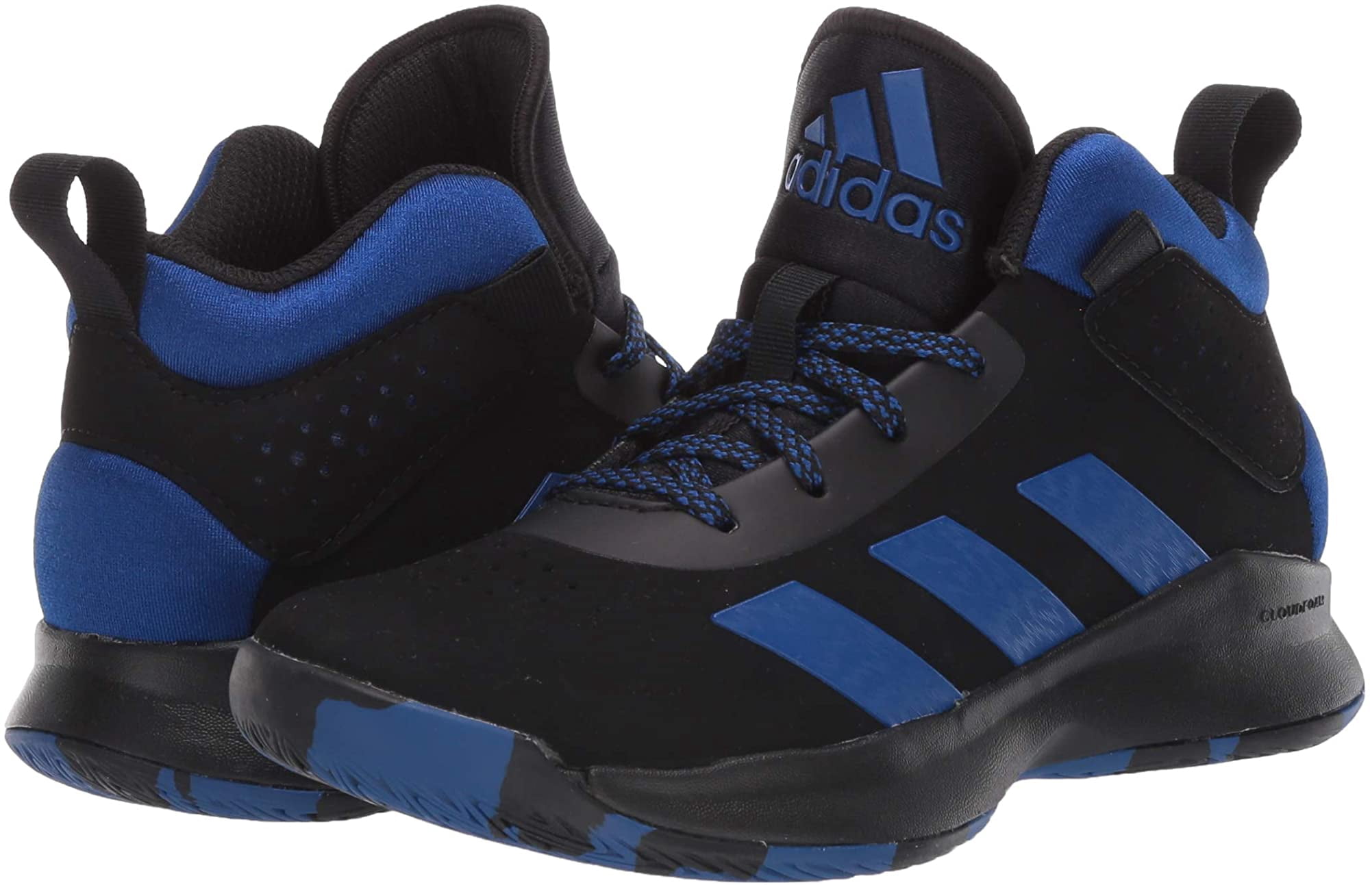 Adidas Kids Cross Em Up 5 Black/Collegiate Royal/Black Basketball Shoes  FV7428 | Walmart Canada