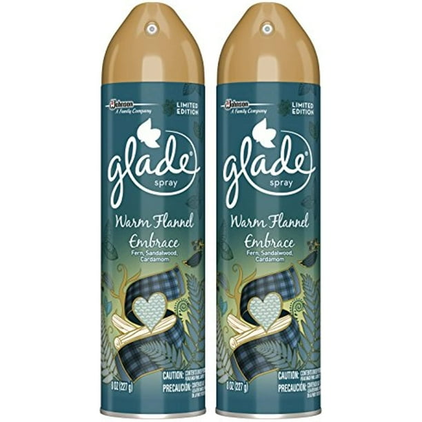 Glade Air Freshener Spray Limited Edition Warm Flannel Embrace