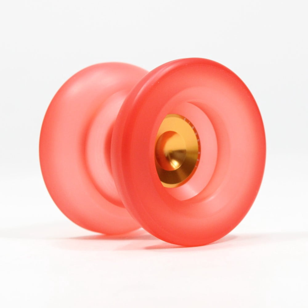 MAGICYOYO H01 Cloud Yo-Yo - Competition YoYo (Translucent Red with Gold Hub)