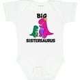 thumbnail image 3 of Inktastic Big Sistersaurus Girls Baby Bodysuit, 3 of 5