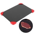 thumbnail image 2 of Black+Red Thaw Tray, Non-Stick Fast Defrost Tray Defrosting Plate, Restaurant For Home, 2 of 7