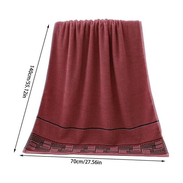 Large Size 28 X 55 Inches Large Bath Towels Super Absorbency Compact Expeditious Drying And Lightweight Ideal For Gym Travel