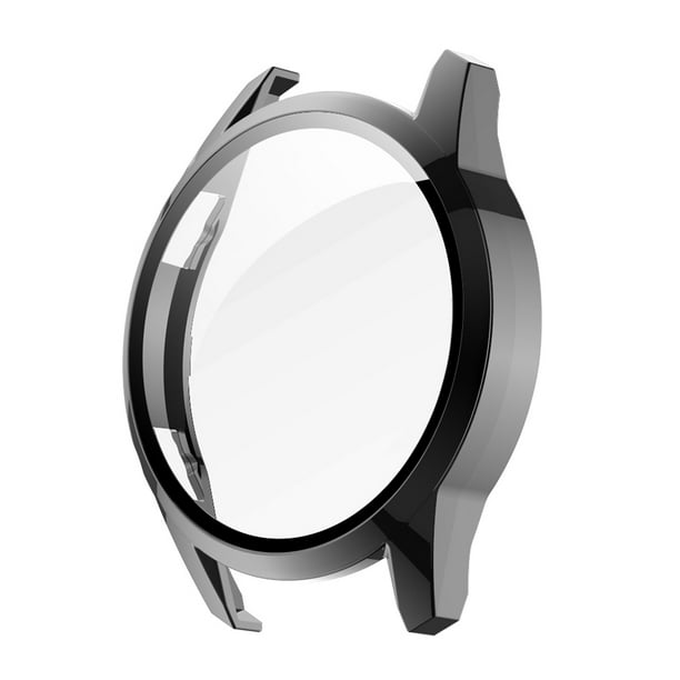 Tapa Del Reloj Funda PC para Huawei Watch GT 2 GT2 46mm Watch Cover Protector de pantalla (Negro)