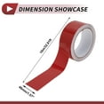 thumbnail image 4 of Cinta de rayas Unique Bargains 40mmx10m Calcomanías de rayas para coches, motocicletas y barcos, calcomanías DIY, rojo brillante, 1 pieza, 4 of 7