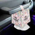 thumbnail image 7 of Psesaysky Cute Tissue Box Cover Square Waterproof PU Leather Car Tissue Holder Tissues Boxes Organizer for Bathroom Vanity, Night Stands, Office, Home, Kitchen (Happy Mother Day), 7 of 7